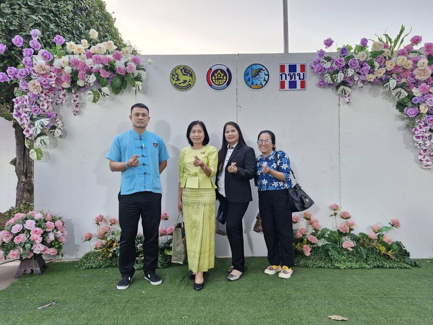 พช.ชัยภูมิ ร่วมพิธีเปิดโครงการจัดกิจกรรมส่งเสริม และสร้างโอกาสในการพัฒนาหมู่บ้าน และชุมชน