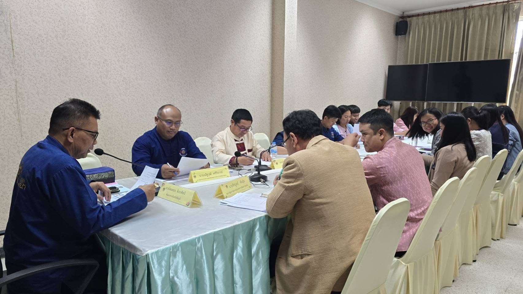 พช.ชัยภูมิ  ประชุมวางแผนเตรียมความพร้อมในการขับเคลื่อนงานพัฒนาชุมชนให้บรรลุเป้าหมายตามภารกิจกรมการพัฒนาชุมชน และจังหวัดชัยภูมิ ไตรมาส 1 ปีงบประมาณ 2568