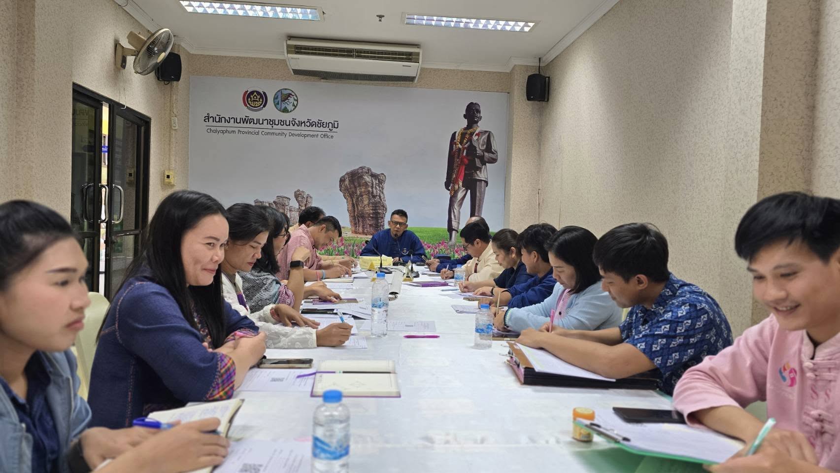 พช.ชัยภูมิ  ประชุมวางแผนเตรียมความพร้อมในการขับเคลื่อนงานพัฒนาชุมชนให้บรรลุเป้าหมายตามภารกิจกรมการพัฒนาชุมชน และจังหวัดชัยภูมิ ไตรมาส 1 ปีงบประมาณ 2568