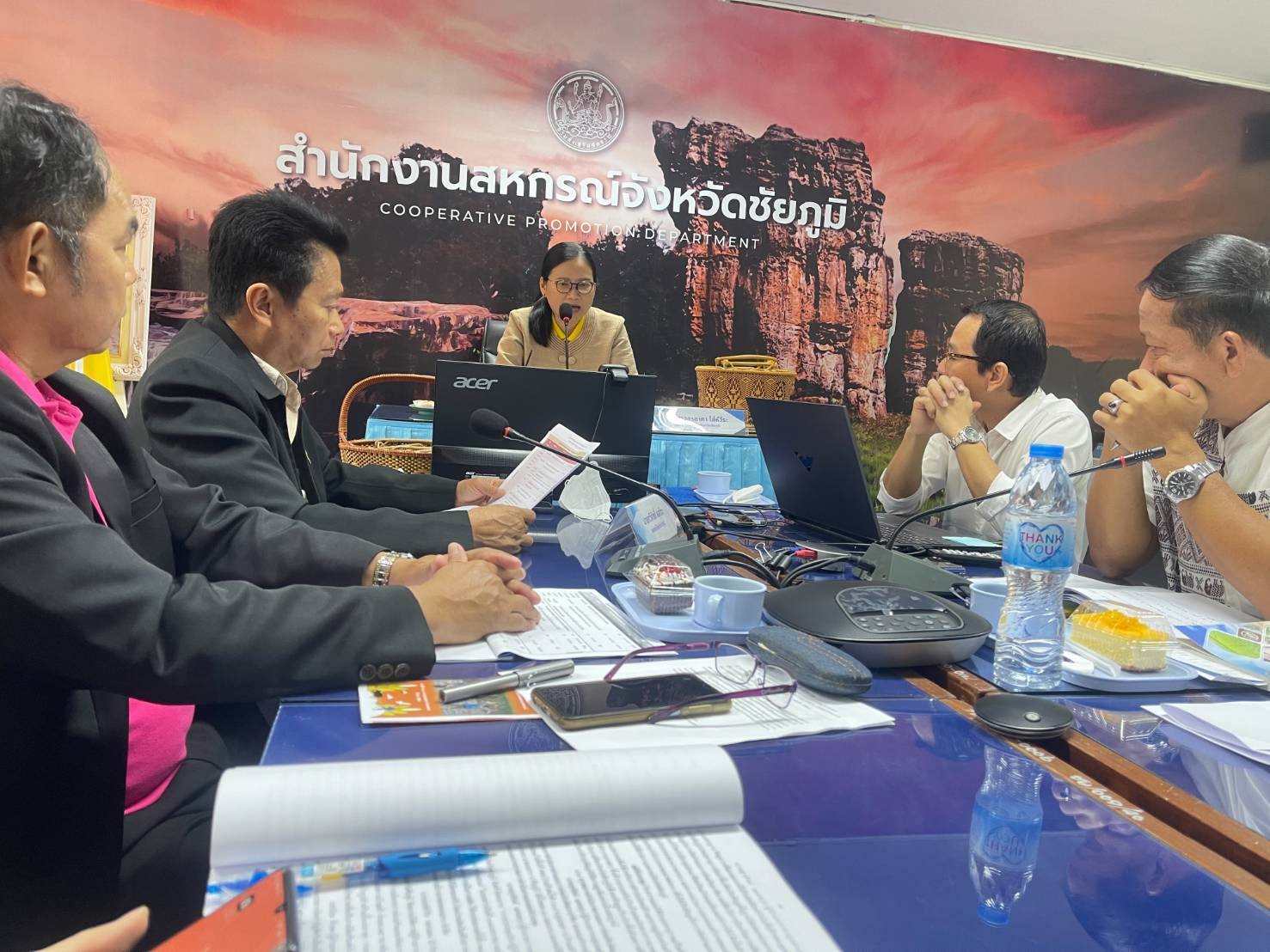 พช.ชัยภูมิ ร่วมประชุมคณะทำงานส่งเสริมพัฒนาอาชีพและการตลาดจังหวัดชัยภูมิ ภายใต้คณะนโยบายที่ดินจังหวัดขัยภูมิ (คทช.จ.ชย) ครั้งที่ 1/2568