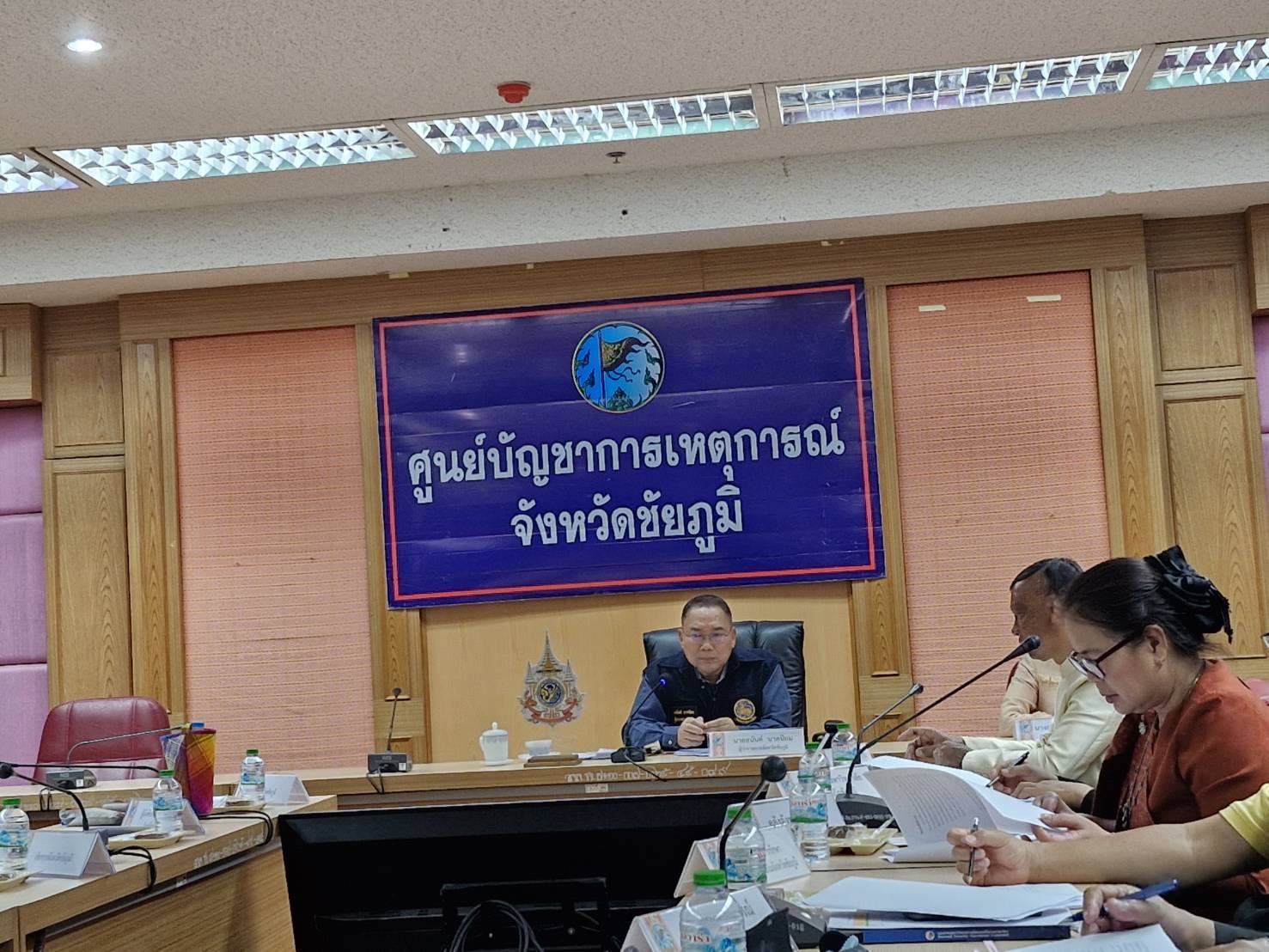 พช.ชัยภูมิ ร่วมประชุมคณะกรรมการบริหารงานจังหวัดแบบบูรณาการจังหวัดชัยภูมิ (ก.บ.จ.ชย.) ครั้งที่ 1/2568