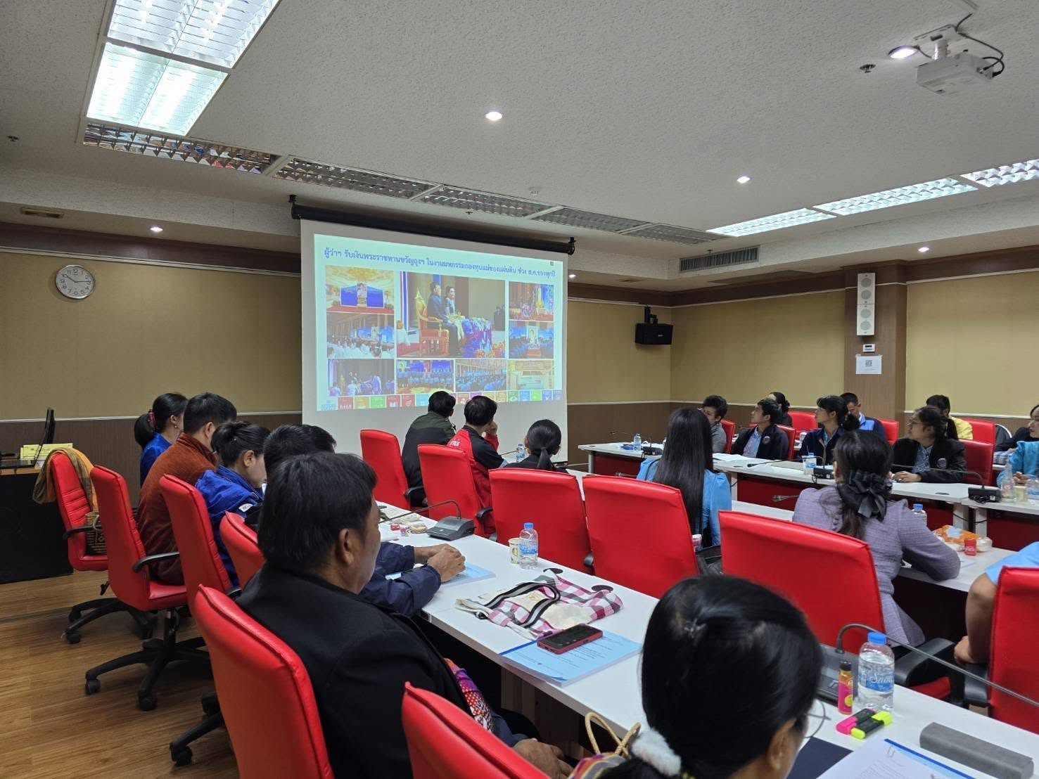 ผู้ว่าฯชัยภูมิ เสริมพลังเครือข่ายกองทุนแม่ของแผ่นดินจังหวัดชัยภูมิ หนุนเสริมความเข้มแข็งหมู่บ้าน/ชุมชน สู่การเป็นพื้นที่ปลอดภัยจากยาเสพติด ประจำปีงบประมาณ พ.ศ 2568