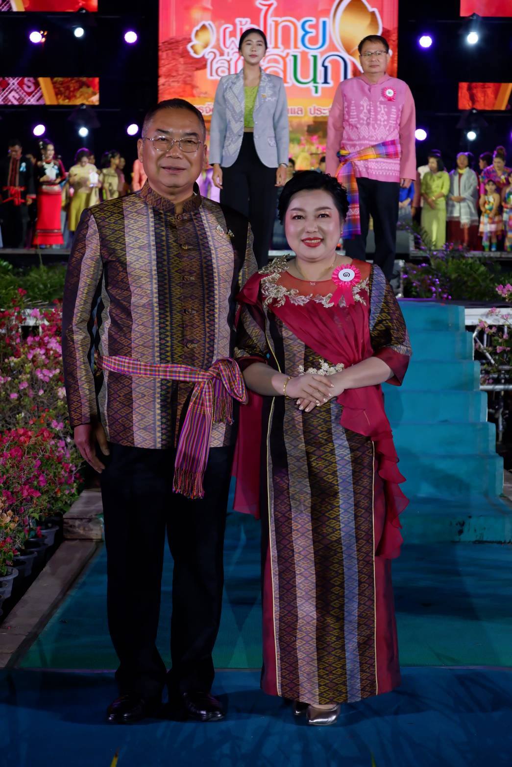 พช.ชัยภูมิ  ร่วมเดินแบบผ้าไทยการกุศล “ผ้าไทยใส่ให้สนุก” ในงานเจ้าพ่อพญาแล ประจำปี 2568