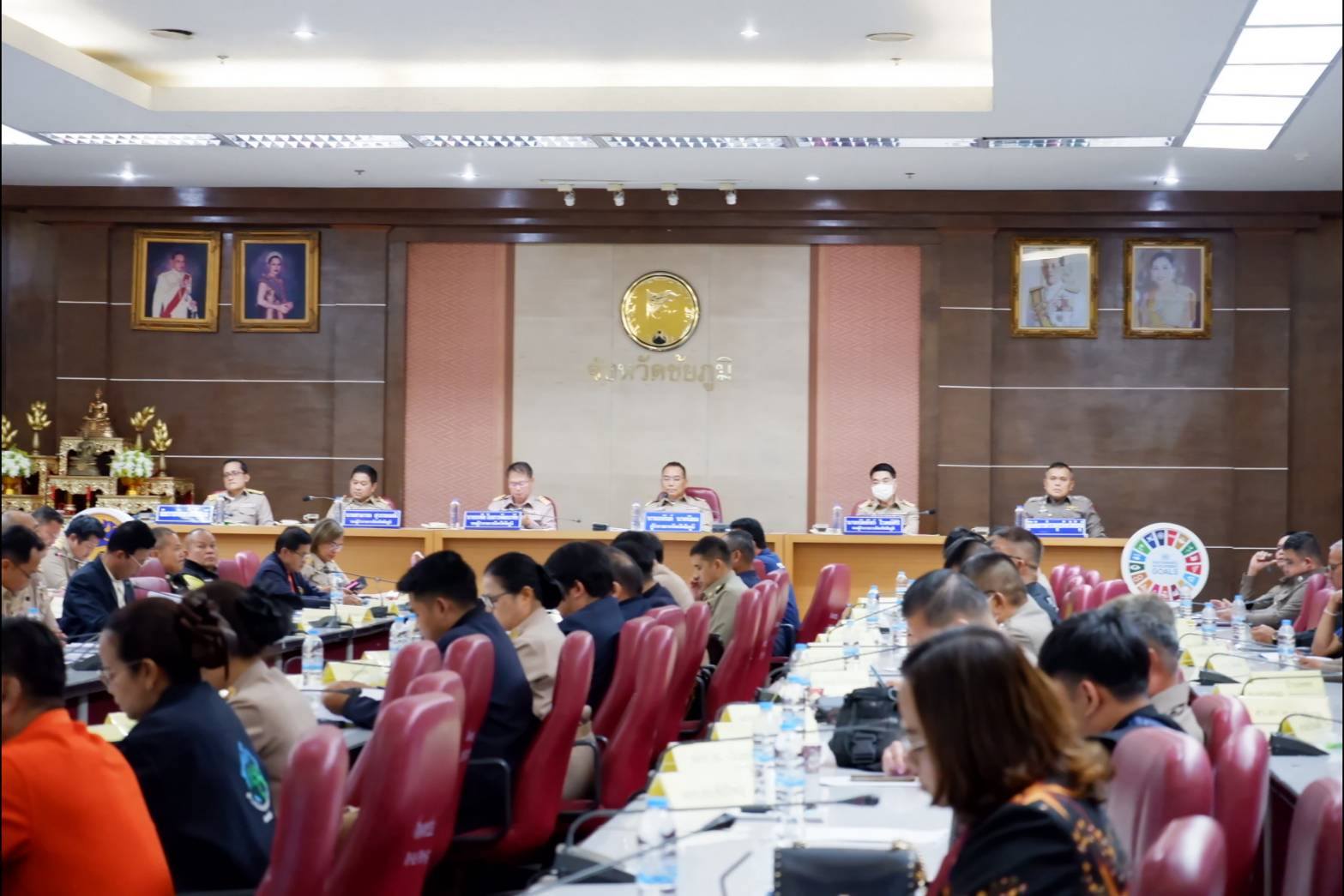 พช.ชัยภูมิ ร่วมประชุมคณะกรรมการศูนย์อำนวยการป้องกันและปราบปรามยาเสพติดจังหวัดชัยภูมิ ครั้งที่ 1/2568 ประจำเดือนมกราคม 2568