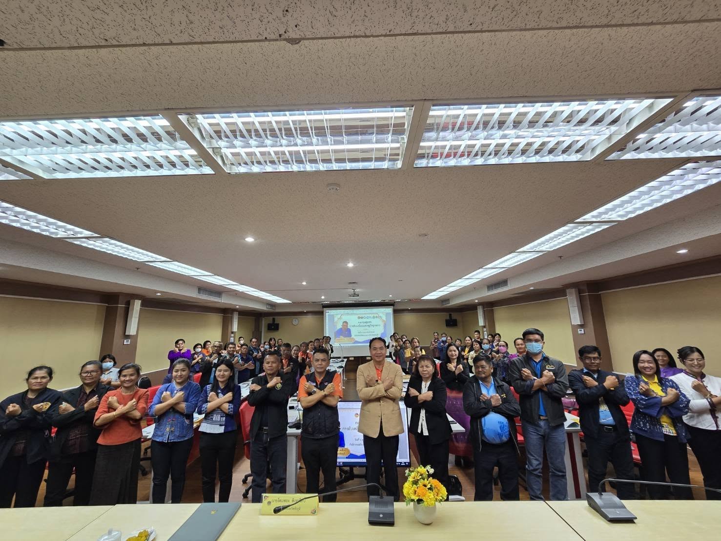 พช.ชัยภูมิ ประชุมเพิ่มศักยภาพคณะกรรมการงานทุนชุมชนขับเคลื่อนเศรษฐกิจฐานรากและการเข้าถึงแหล่งทุนของประชาชนในชุมชน ประจำปีงบประมาณ พ.ศ 2568