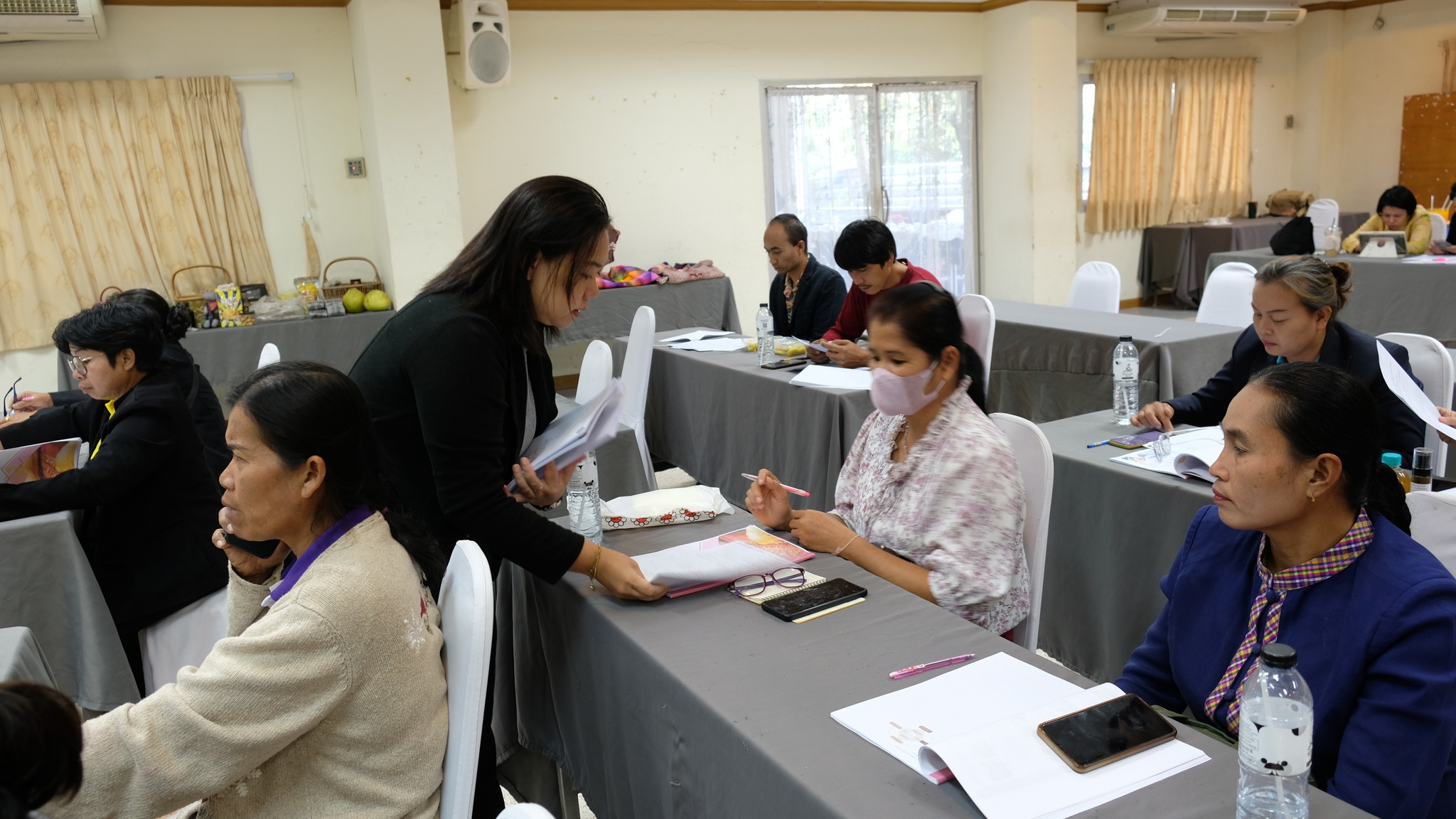 พช.ชัยภูมิ ส่งเสริมการพัฒนาผลิตภัณฑ์กลุ่มปรับตัวสู่การพัฒนา (Quadrant D) ให้มีคุณภาพได้มาตรฐาน