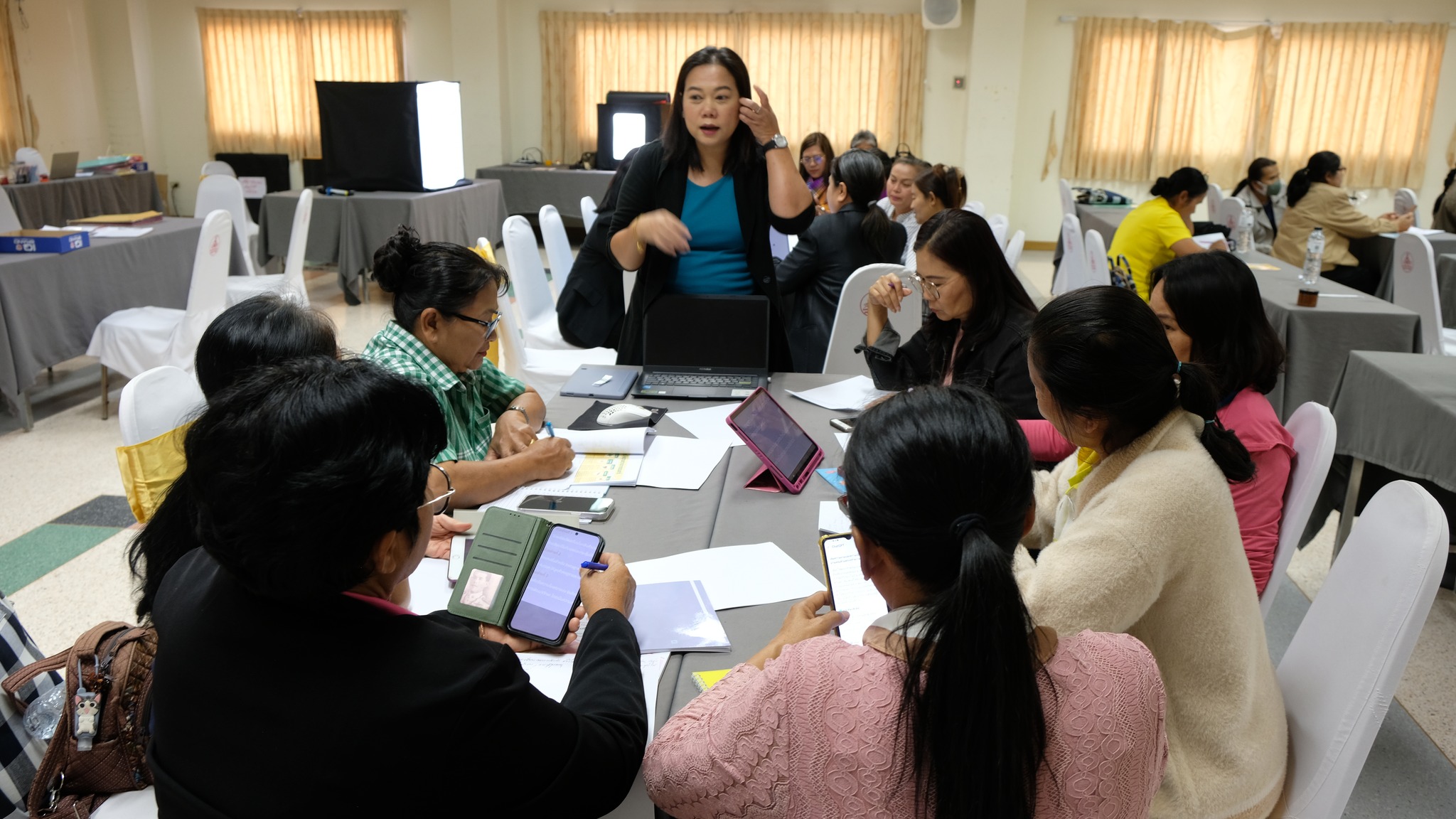พช.ชัยภูมิ ส่งเสริมการพัฒนาผลิตภัณฑ์กลุ่มปรับตัวสู่การพัฒนา (Quadrant D) ให้มีคุณภาพได้มาตรฐาน