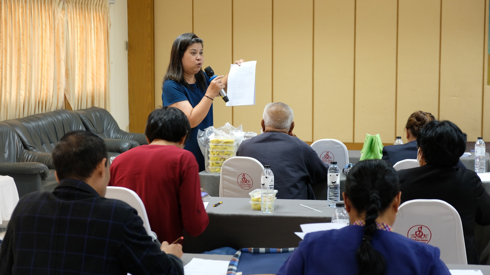 พช.ชัยภูมิ ส่งเสริมการพัฒนาผลิตภัณฑ์กลุ่มปรับตัวสู่การพัฒนา (Quadrant D) ให้มีคุณภาพได้มาตรฐาน