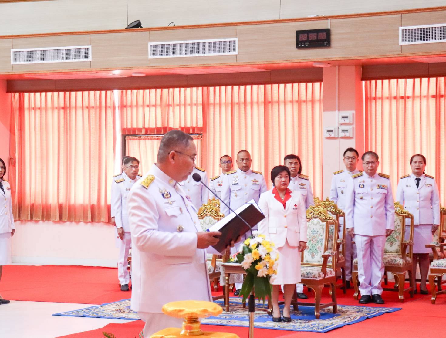 พช.ชัยภูมิ ร่วมพิธีถวายราชสักการะพระบาทสมเด็จพระบรมชนกาธิเบศร มหาภูมิพลอดุลยเดชมหาราช บรมนาถบพิตร “พระบิดาแห่งมาตราฐานการช่างไทย” และงาน”วันมาตราฐานฝีมือแรงงานแห่งชาติ” ประจำปี 2568