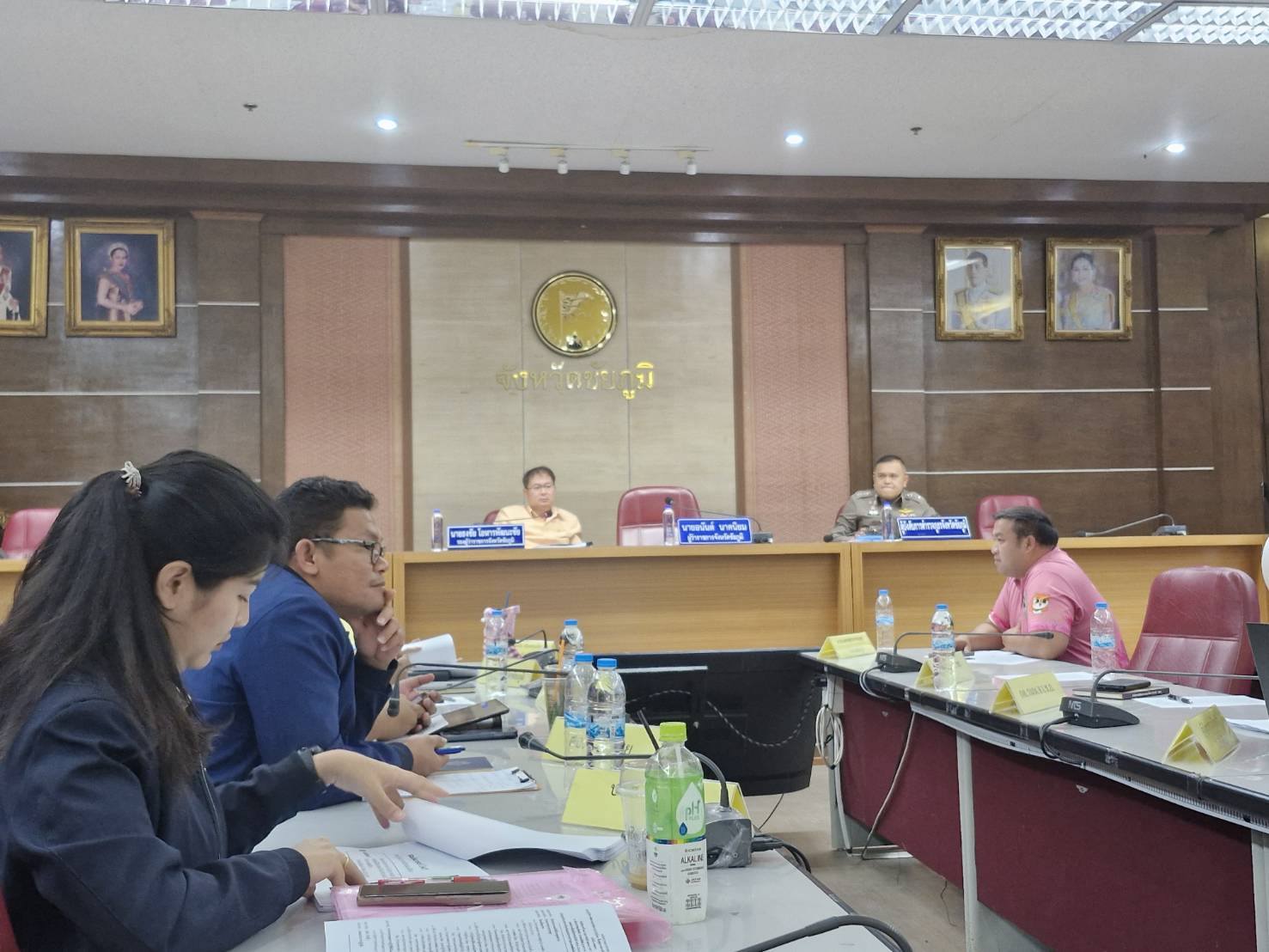 พช.ชัยภูมิ ร่วมประชุมคณะกรรมการติดตาม เร่งรัด การดำเนินงานป้องกัน ปราบปราม และแก้ไขปัญหายาเสพติด จังหวัดชัยภูมิ ครั้งที่ 4/2568