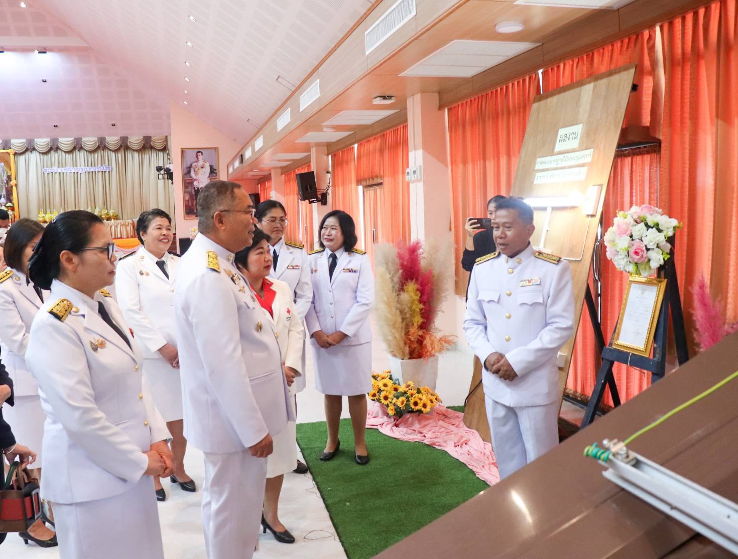 พช.ชัยภูมิ ร่วมพิธีถวายราชสักการะพระบาทสมเด็จพระบรมชนกาธิเบศร มหาภูมิพลอดุลยเดชมหาราช บรมนาถบพิตร “พระบิดาแห่งมาตราฐานการช่างไทย” และงาน”วันมาตราฐานฝีมือแรงงานแห่งชาติ” ประจำปี 2568