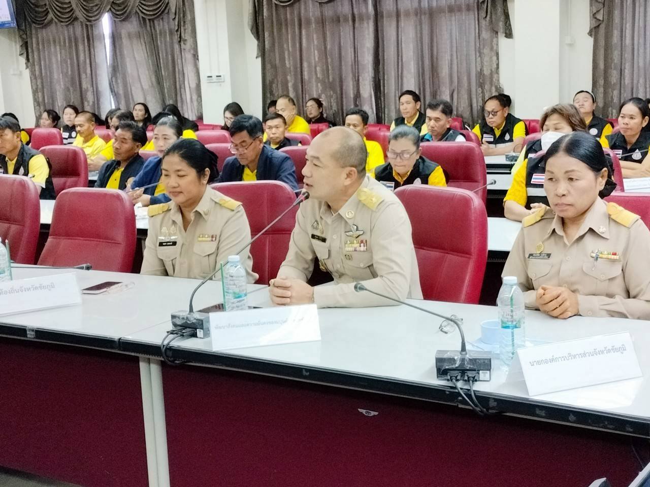 พช.ชัยภูมิ ร่วมพิธีลงนามบันทึกข้อตกลงความร่วมมือ (MOU) ระหว่างกองทุนสวัสดิการชุมชนและสภาองค์กรชุมชนกับสถาบัน