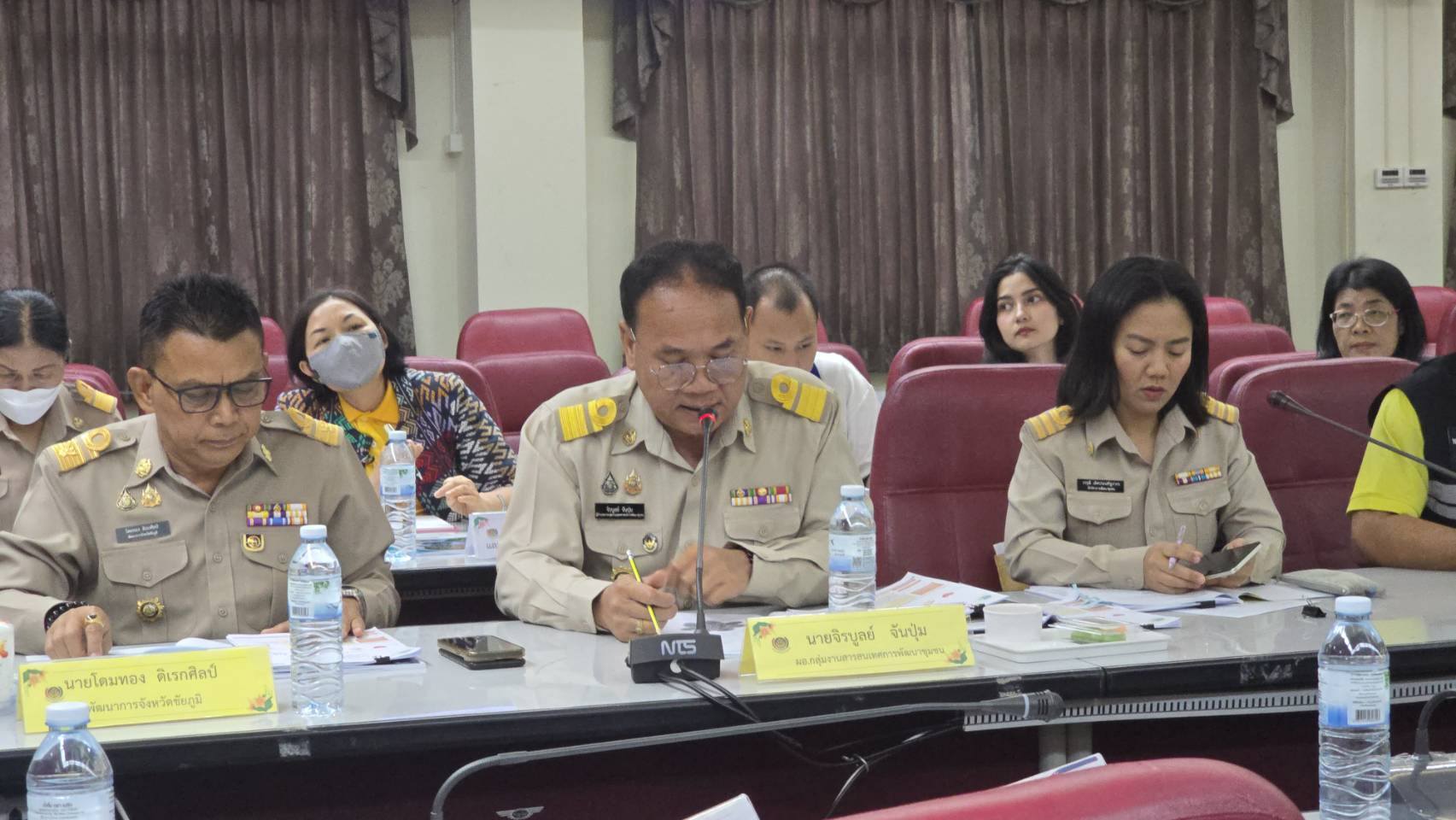 จังหวัดชัยภูมิ ประชุม ศจพ.จ.ชย. เร่งเดินหน้าขจัดความยากจน มุ่งพัฒนาคุณภาพชีวิตอย่างยั่งยืน