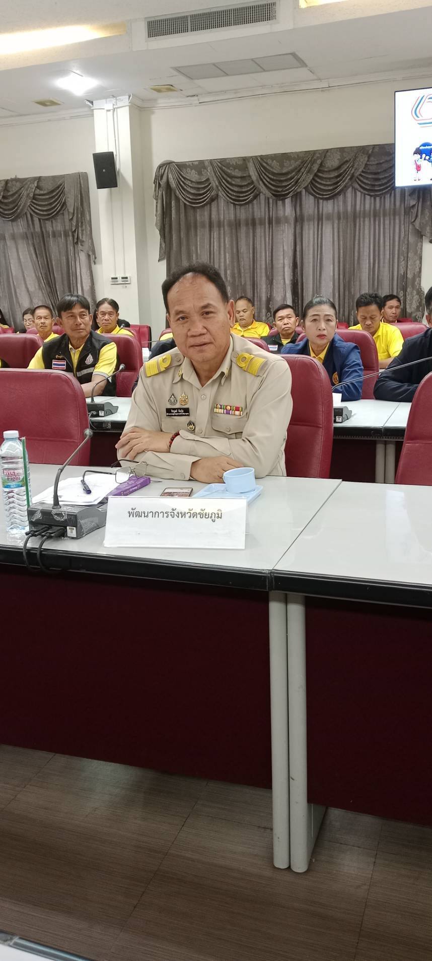 พช.ชัยภูมิ ร่วมพิธีลงนามบันทึกข้อตกลงความร่วมมือ (MOU) ระหว่างกองทุนสวัสดิการชุมชนและสภาองค์กรชุมชนกับสถาบัน