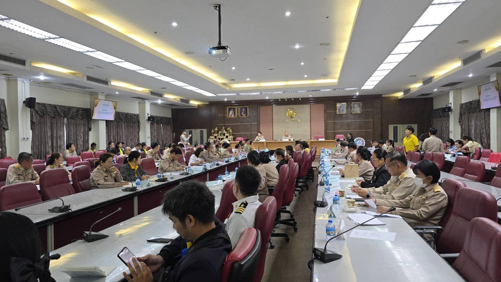 พช.ชัยภูมิ ร่วมประชุมประเพณีบุญเดือนหก จังหวัดชัยภูมิ ประจำปี 2568