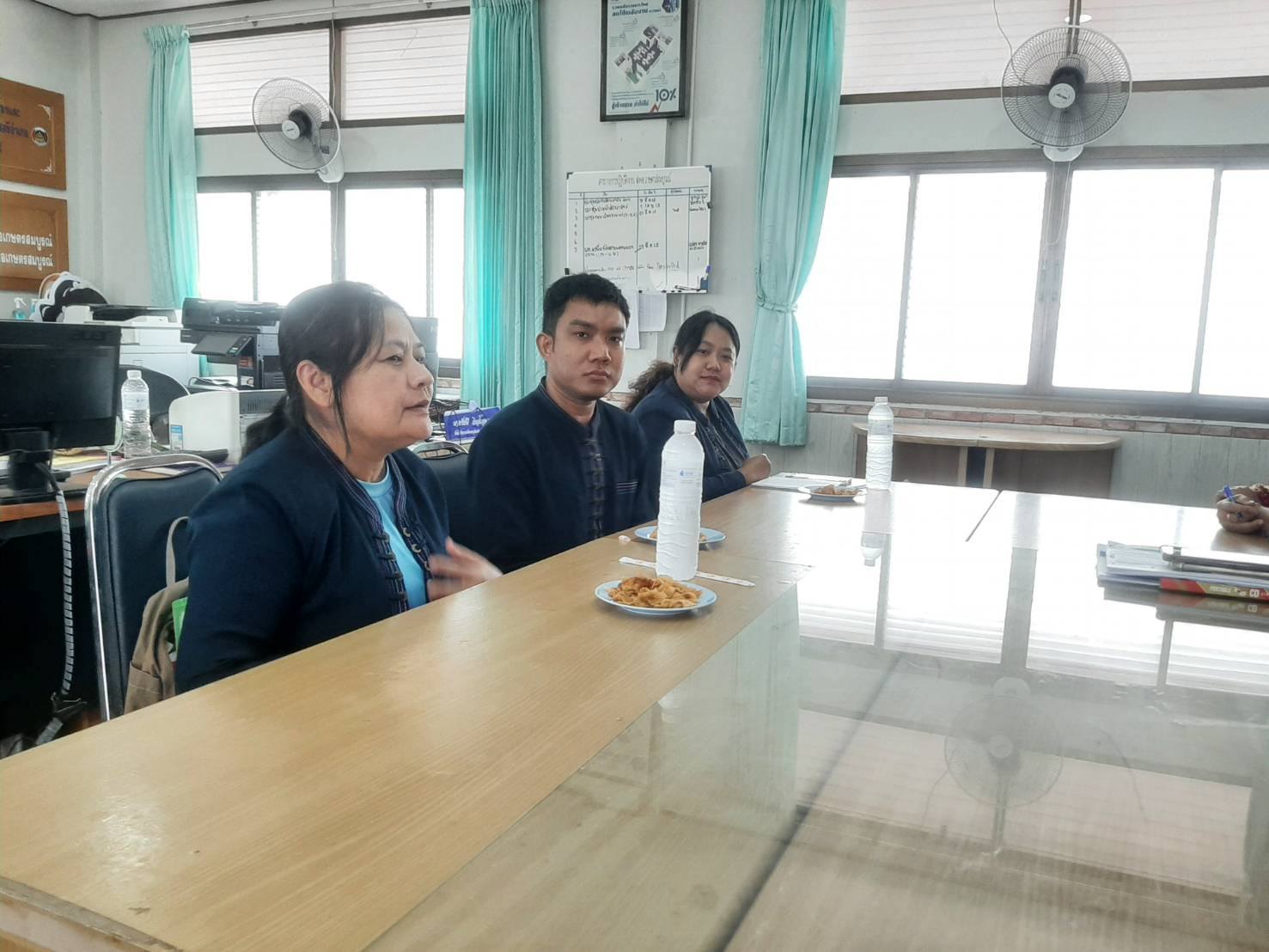 พช.ชัยภูมิ ให้การต้อนรับเจ้าหน้าที่กลุ่มงานส่งเสริมการเรียนรู้ชุมชน สำนักเสริมสร้างความเข้มแข็งชุมชน กรมการพัฒนาชุมชน ลงพื้นที่ถ่ายทำวีดิทัศน์และถอดบทเรียนองค์ความรู้ในศูนย์เรียนรู้ฯโคก หนอง นา พัฒนาชุมชน พื้นที่จังหวัดชัยภูมิ