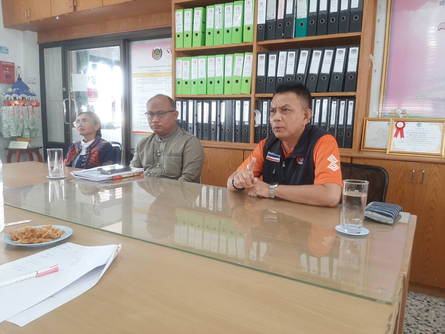 พช.ชัยภูมิ ให้การต้อนรับเจ้าหน้าที่กลุ่มงานส่งเสริมการเรียนรู้ชุมชน สำนักเสริมสร้างความเข้มแข็งชุมชน กรมการพัฒนาชุมชน ลงพื้นที่ถ่ายทำวีดิทัศน์และถอดบทเรียนองค์ความรู้ในศูนย์เรียนรู้ฯโคก หนอง นา พัฒนาชุมชน พื้นที่จังหวัดชัยภูมิ