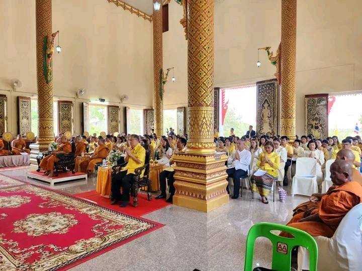 พช.ชัยภูมิ ร่วมพิธีเจริญพระพุทธมนต์ถวายพระพรชัยมงคลแด่ พระบาทสมเด็จพระเจ้าอยู่หัว และพระบรม วงศานุวงศ์ ประจำปีพุทธศักราช ๒๕๖๘