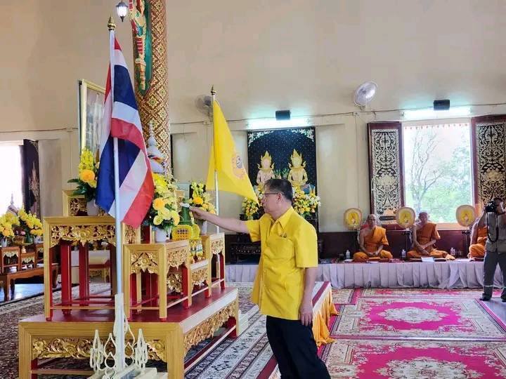 พช.ชัยภูมิ ร่วมพิธีเจริญพระพุทธมนต์ถวายพระพรชัยมงคลแด่ พระบาทสมเด็จพระเจ้าอยู่หัว และพระบรม วงศานุวงศ์ ประจำปีพุทธศักราช ๒๕๖๘